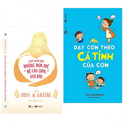Combo 2 cuốn sách nuôi dậy con: Cách Nuôi Dạy Những Đứa Trẻ Dễ Cáu Giận, Khó Bảo + Dạy Con Theo Cá Tính Của Con (Tặng kèm Bookmark Happy Life)