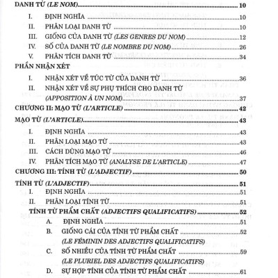 Văn Phạm Pháp Văn - Grammaire Francaise (Có Phần Bài Tập Và Bài Sửa) (HA)