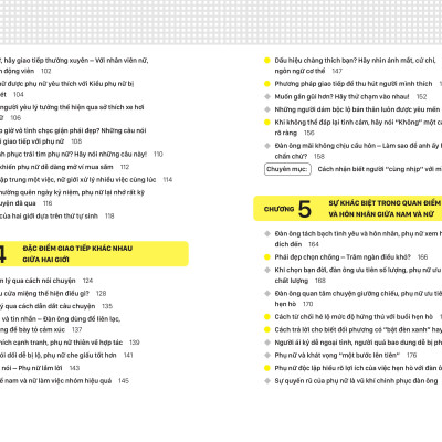 Tâm Lý Khác Biệt Giữa Đàn Ông Và Phụ Nữ