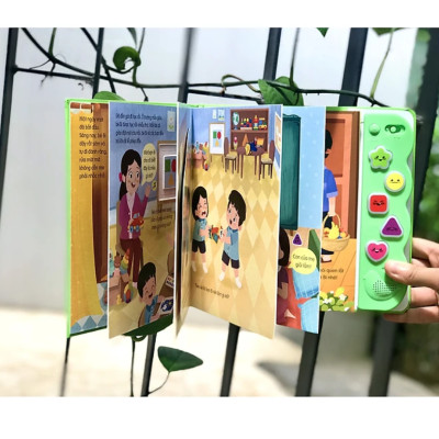 Sách tương tác - Sách âm thanh - Bé ngoan học thói quen tốt