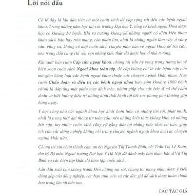 Chẩn Đoán Và ĐT Các Bệnh Ngoại Khoa