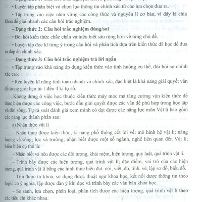 Ôn Luyện Trắc Nghiệm Thi Tốt Nghiệp Trung Học Phổ Thông (năm 2025) Môn Vật Lí - Nguyễn Văn Biên chủ biên, Nguyễn Thị Lâm Quỳnh, Nguyễn Anh Thuấn
