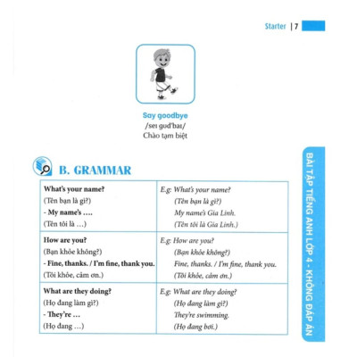 GLOBAL SUCCESS - Bài Tập Tiếng Anh Lớp 4 (Không đáp án)