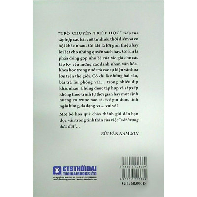 Sách - Trò Chuyện Triết Học - Tập 4, 5, 6 - Thời Đại