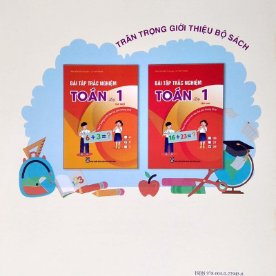 Bài Tập Trắc Nghiệm Toán Lớp 1 - Tập 2 (Theo Chương Trình Giáo Dục Phổ Thông 2018)