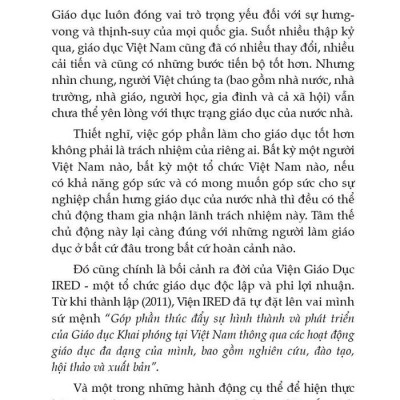 Sư Phạm Khai Phóng - Thế Giới, Việt Nam Và Tôi - Bìa Cứng