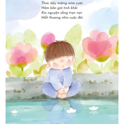 Trồng Một Nụ Cười - Cùng Trẻ Thực Hành Chánh Niệm - Bìa Cứng - Tặng Kèm Bộ Postcard