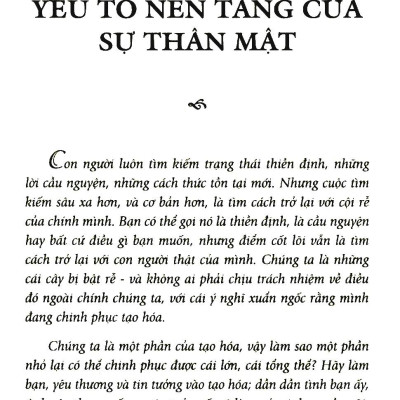 Thân Mật Cội Nguồn Của Hạnh Phúc (Tái Bản 2020)