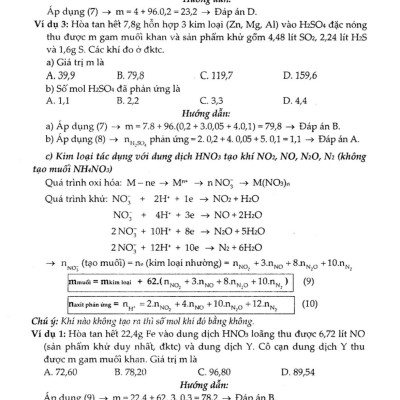 Bí Quyết Và Kinh Nghiệm Giải Nhanh Trắc Nghiệm Hóa Học