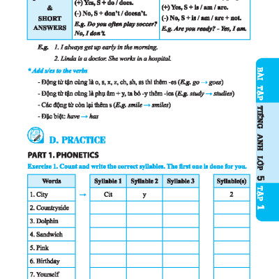 Global Success - Bài Tập Tiếng Anh Lớp 5 - Tập 1 (Có Đáp Án)