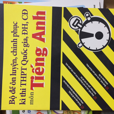 Bộ đề ôn luyện, chinh phục kì thi THPT Quốc Gia ĐH,CĐ môn Tiếng Anh