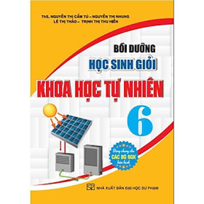 Sách - Bồi Dưỡng Khoa Học Tự Nhiên 6 - Dùng Chung Các Bộ Sgk Hiện Hành - Hồng Ân
