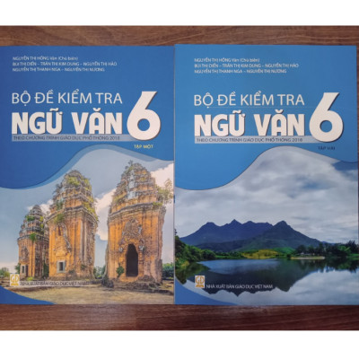 Sách - Bộ đề kiểm tra ngữ văn 6 - tập 1