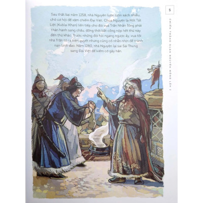 Lịch Sử Việt Nam Bằng Tranh: Chiến Thắng Quân Nguyên Mông Lần 2 (Bản Màu)