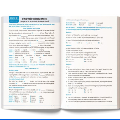 Sách - 35 Đề Thi Thử Kỳ Thi Tốt Nghiệp THPT Môn Tiếng Anh - MCBooks