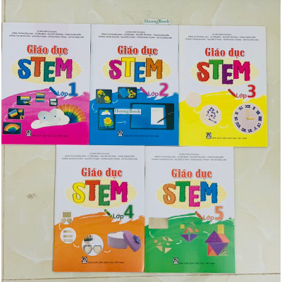 Sách - Combo 5 cuốn Giáo dục STEM lớp 1 + 2 + 3 + 4 + 5 - ĐN