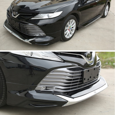 Ốp cản trước dành cho xe Toyota Camry 2019 mạ Crom cao cấp