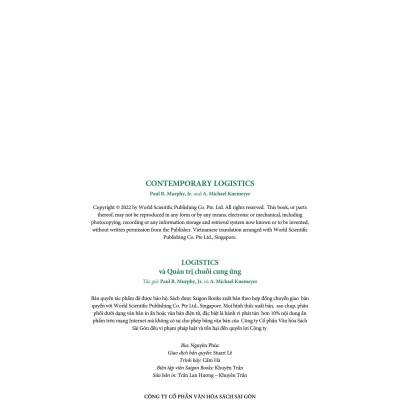 Logistics Và Quản Trị Chuỗi Cung Ứng
