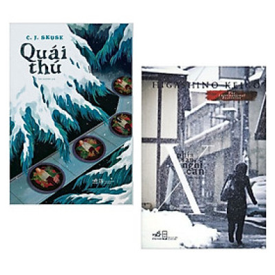 Combo truyện kinh dị hay : Quái thú + Phía sau nghi can X - Tặng kèm Postcard HAPPY LIFE