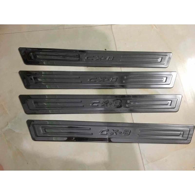 Ốp bậc trong ngoài xe mazda Cx8 2019 mẫu titan