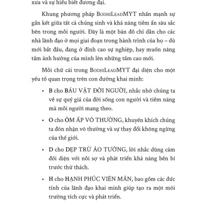 Sách - Lãnh Đạo Khai Minh - Bí Quyết Lãnh Đạo Hạnh Phúc