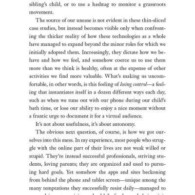 Digital Minimalism: Choosing A Focused Life In A Noisy World