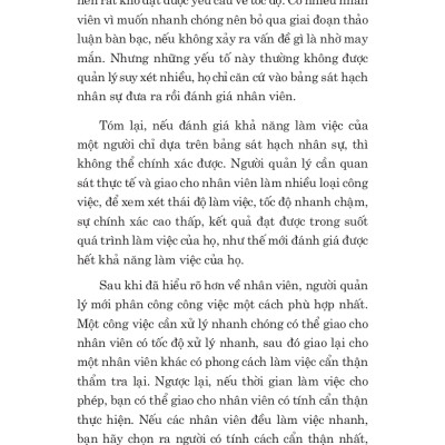 Nghệ Thuật Quản Lý Nhân Sự - Vanlangbooks (Tái Bản)