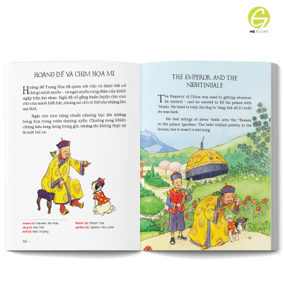 Sách Song Ngữ - 10 phút đọc truyện trước giờ đi ngủ: Truyện thần tiên - khơi dậy trí tưởng tượng, phát triển tư duy