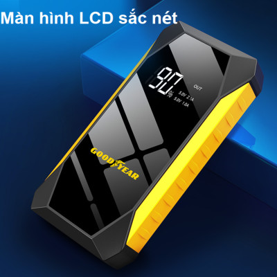 Bộ kích điện ô tô, kiêm pin sạc dự phòng Goodyear GY-5295 10000mAh - Hàng Nhập Khẩu