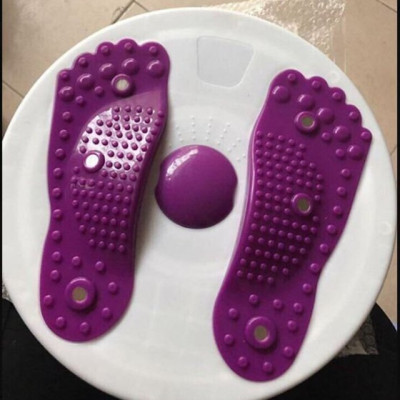 Đĩa Xoay Eo Massage Chân Tập Thể Dục 360 Độ Chất Liệu Nhựa Cao Cấp Rexchi( Màu ngẫu nhiên)-  Hàng Chính Hãng