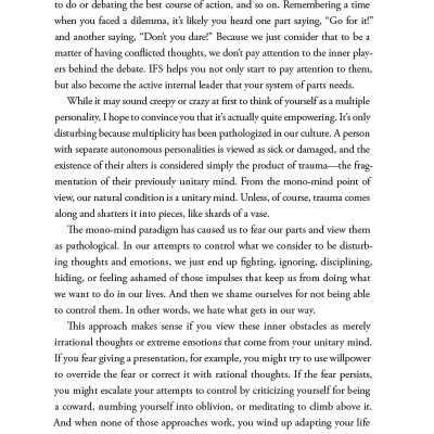 No Bad Parts: Healing Trauma And Restoring Wholeness With The Internal Family Systems Model