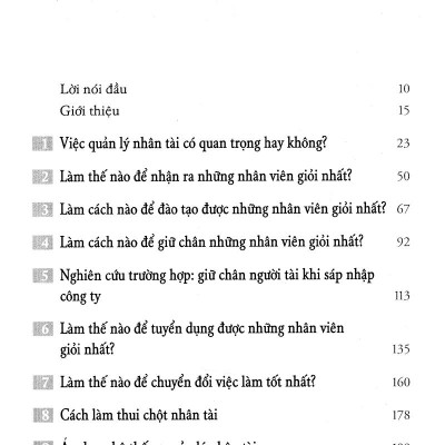 Nhân Tài Của Bạn - Họ Là Ai?