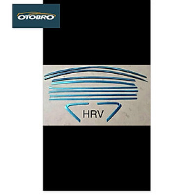 Bộ ốp nẹp viền chân kính + cong kính dành cho xe HRV đẹp