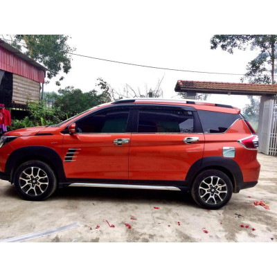 Nẹp Chân Kính Inox Xe Suzuki XL7, XL-7 2020 2021 6 chi tiết