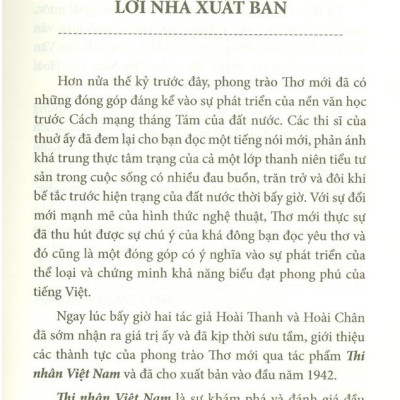 Danh Tác Văn Học Việt Nam - Thi Nhân Việt Nam - Bìa Cứng (Tái Bản 2023)