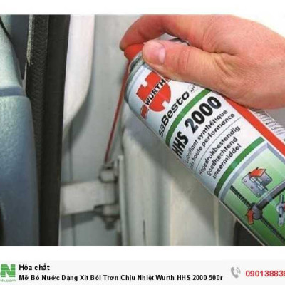 Mỡ Bò Nước Bôi Trơn Chịu Nhiệt Wurth HHS 2000 (500ml) | TriTin