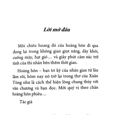 Hoàng Hôn Phiêu