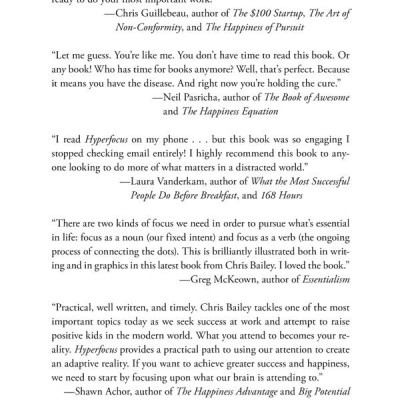 Hyperfocus: How To Work Less To Achieve More