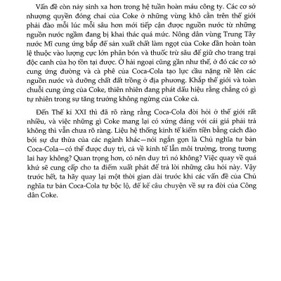 Công dân Coke - Bí mật về chuỗi cung ứng của Coca-Cola