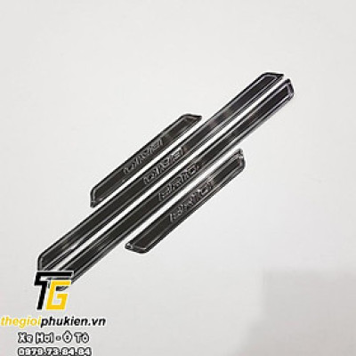 Bộ Ốp bậc cửa, Nẹp bước chân Honda Brio - Mẫu Titan