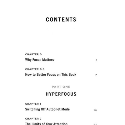 Hyperfocus: How To Work Less To Achieve More