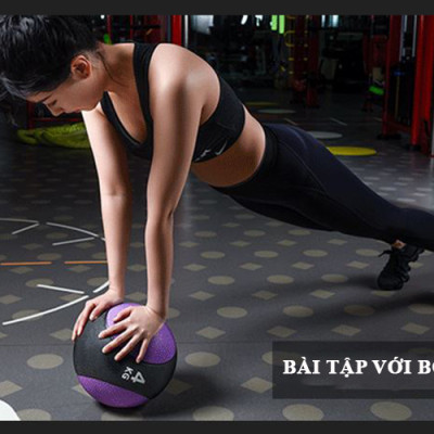 Bóng Tạ Tập Thể Hình,Tập Gym,Tập Yoga 10kg Chất Liệu Cao Su Đặc Hàng Nhập Khẩu Đại Nam Sport