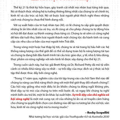 SÁCH: Sự trỗi dậy của chủ nghĩa xã hội công nghệ - The rise of Technosocialism - Brettking & Dr. Richard Petty