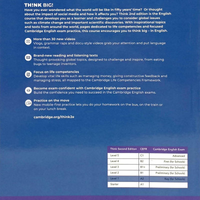 Think Level 1 Workbook A2 - 2nd Edition