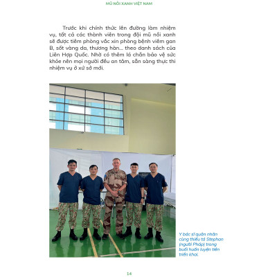 Mũ Nồi Xanh Việt Nam Người Đi Gieo Hạt Hòa Bình