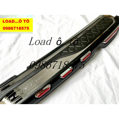 Chống Trầy Cốp Ngoài Nhựa 3D Xe Toyota Fortuner 2012-2016 Mẫu Nhựa ABS Mạ Crom Sáng Bóng