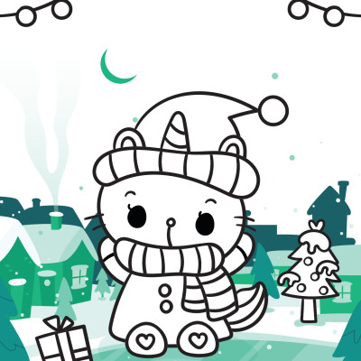 Tô Màu Diệu Kỳ - Lễ Hội Noel _MEGA