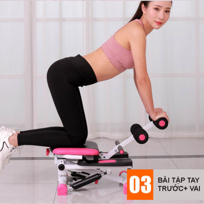 Máy Tập Bụng Đa Năng Tích Hợp Máy Đi Bộ Đếm Bước Trên Không Đại Nam Sport