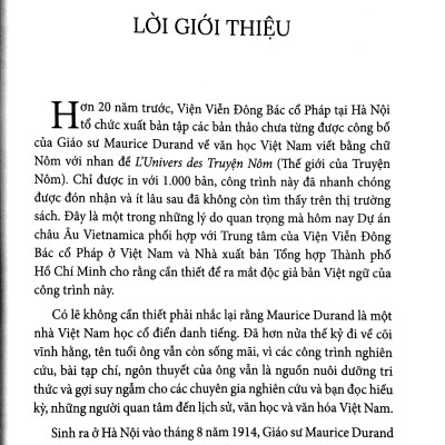 Thế Giới Của Truyện Nôm