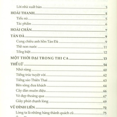 Danh Tác Văn Học Việt Nam - Thi Nhân Việt Nam - Bìa Cứng (Tái Bản 2023)